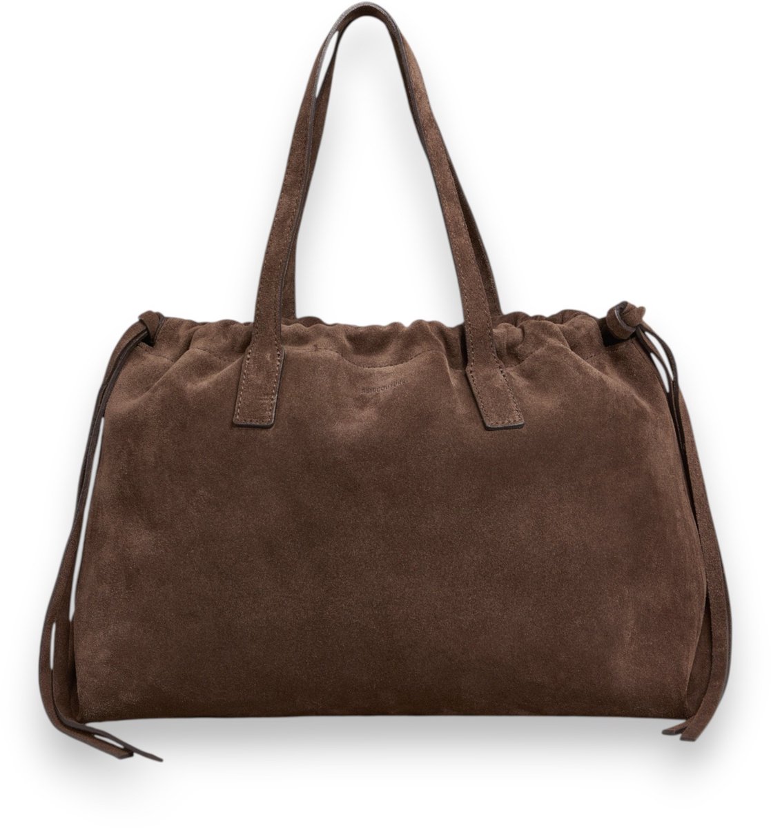 Semicouture Bruine Azura leren tas