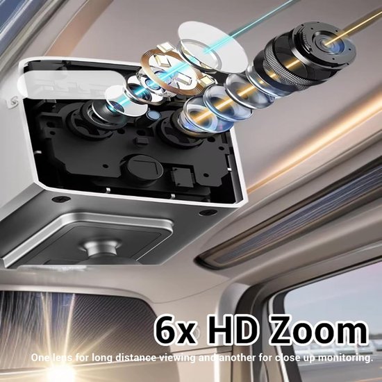 Draadloze Paarden Trailer Camera 4K - WiFi App Besturing - Magnetische Houder - Twee-Weg Audio voor Real-Time Bewaking - ShopVlot — afbeelding 3