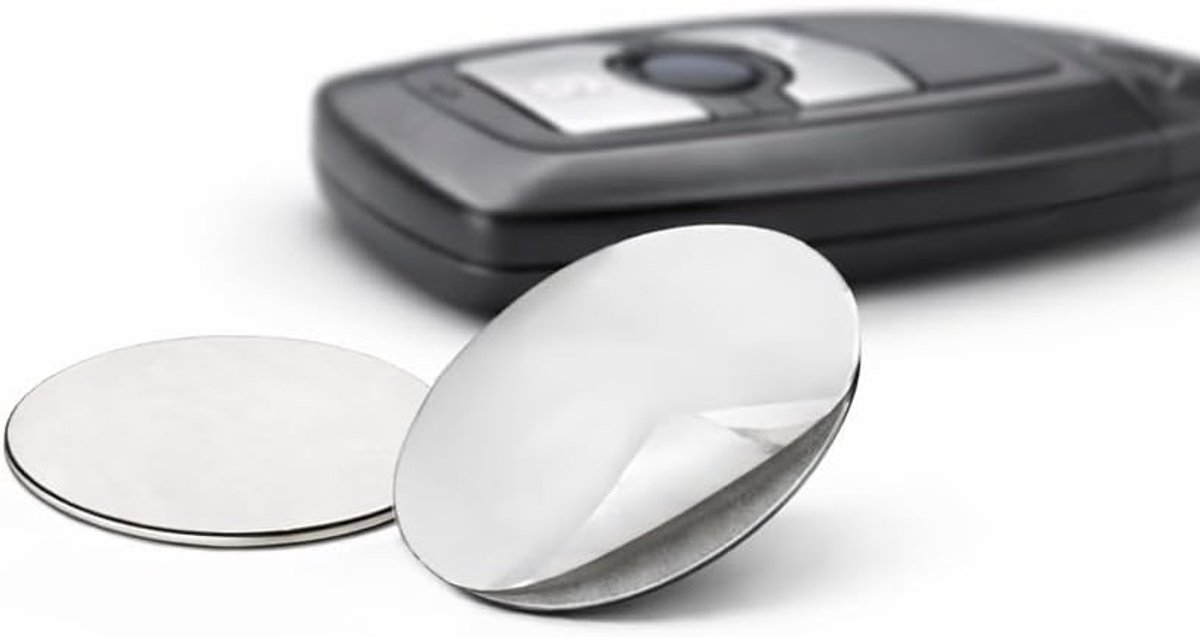 Stickers voor autosleutel 11 mm – Key Remote embleem sticker met zeer sterke kleeflaag voor autosleutels, afstandsbediening en contactsleutel, set van 2 stuks