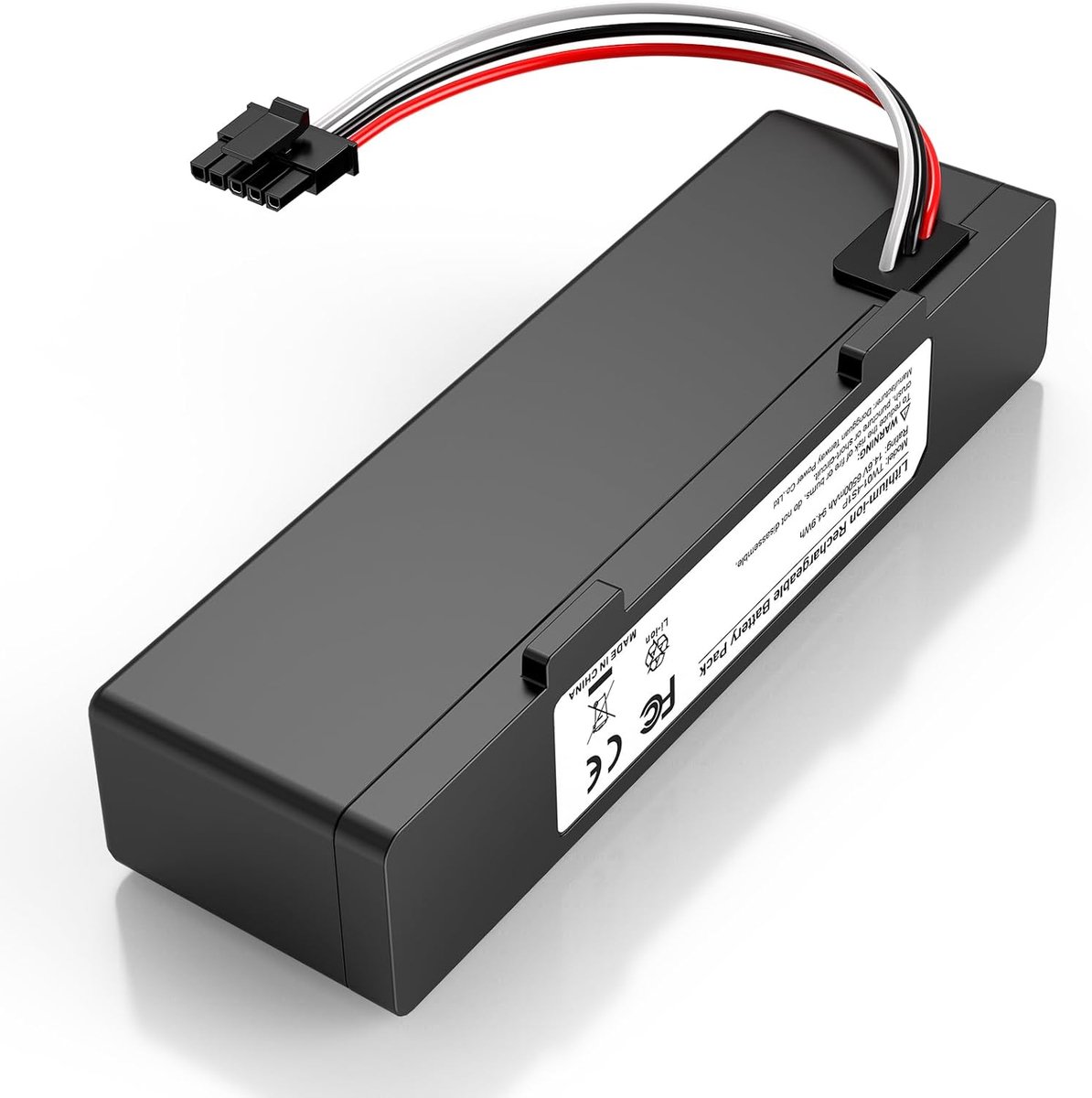 Accu voor Xiaomi Mop 2S, 14,6 V, 6500 mAh vervangende accu voor Mop Pro, Mop P, Xiaomi Mijia STYTJ02YM / XMSTJQR2S stofzuigerrobot accu
