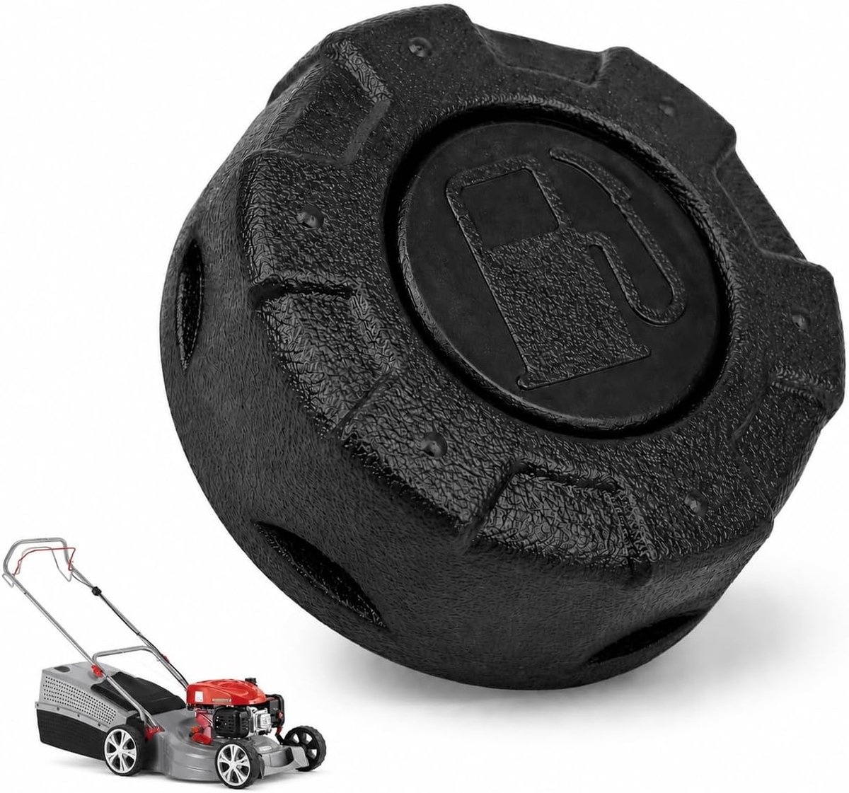 Tankdop voor grasmaaier, 55 mm, tankdeksel benzinegrasmaaier, compatibel met AL-KO PRO 140 QSS OHV PRO 160 QSS OHV en - ShopVlot