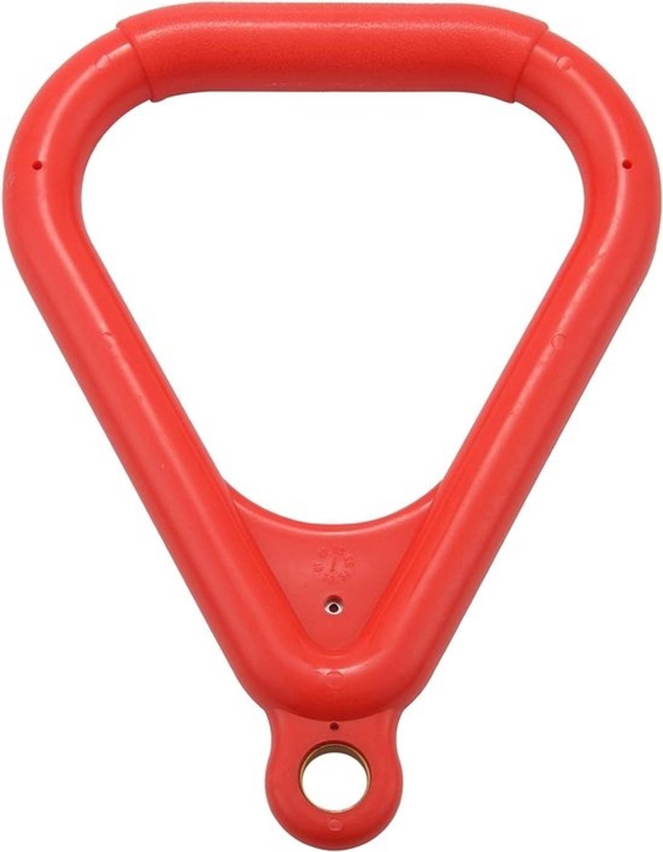 Schommelringenspeelset - Accessoires voor klimrek - Voor buiten spelen - Multifunctioneel gebruik - 2 stuks - Rood