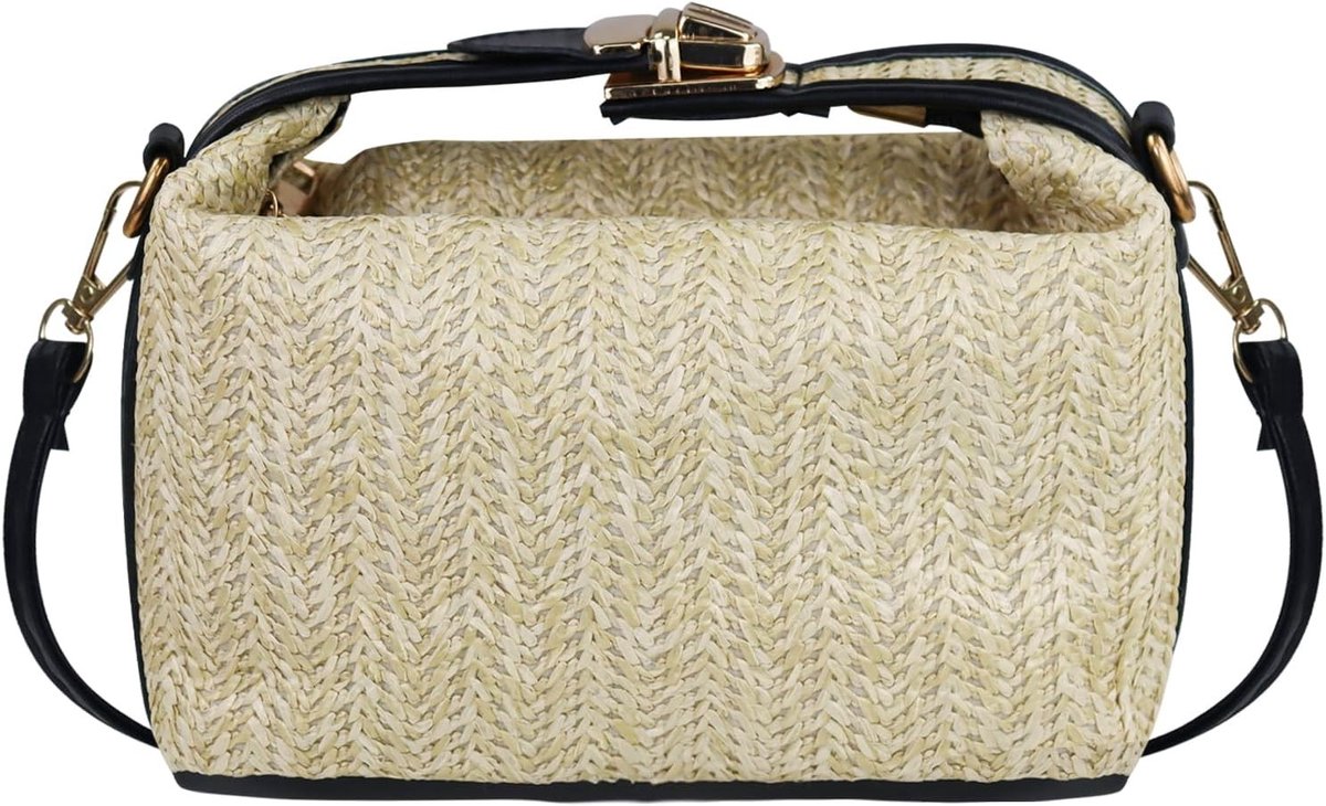 Vrouwelijke Crossbody Tas met Grote Capaciteit, Verstelbare Schouderband, Ideaal voor Reizen, Winkelen en Strandactiviteiten