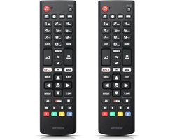 Afstandsbedieningen voor LG afstandsbedieningen, compatibel met alle LG afstandsbedieningen, geen programmering nodig (SUB: AKB75095303, AKB75095308, AKB75375608, AKB75675301)