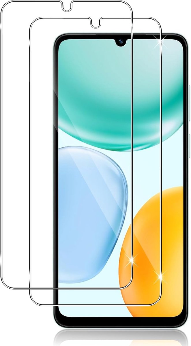 2 stuks voor Honor X5C/X5C Plus, pantserglasfolie, 9H bescherming, anti-kras cover, vriendelijke displaybeschermfolie, displaybeschermfolie