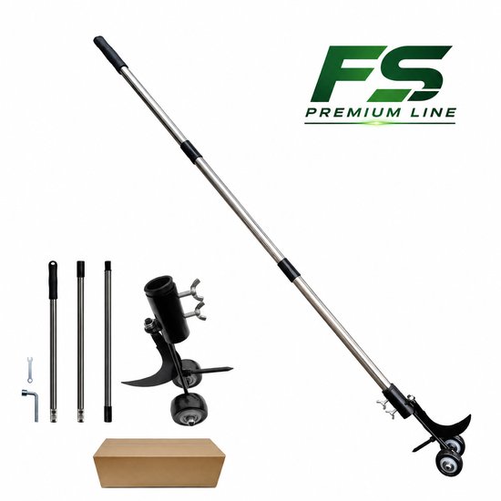 165 CM Onkruidverwijderaar FS Premium line Onkruidsteker – Verstelbaar tot 165 cm – Metalen Onkruidverwijderaar – Ergonomisch Handvat – Voor Gazon, Tuin & Moestuin Comfortabel tuinieren — afbeelding 2