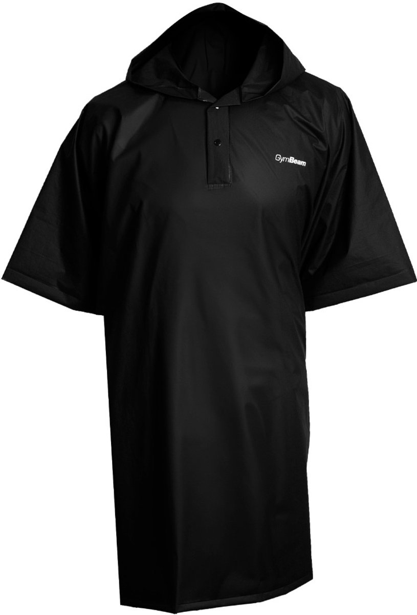 GymBeam Waterbestendige Poncho Zwart