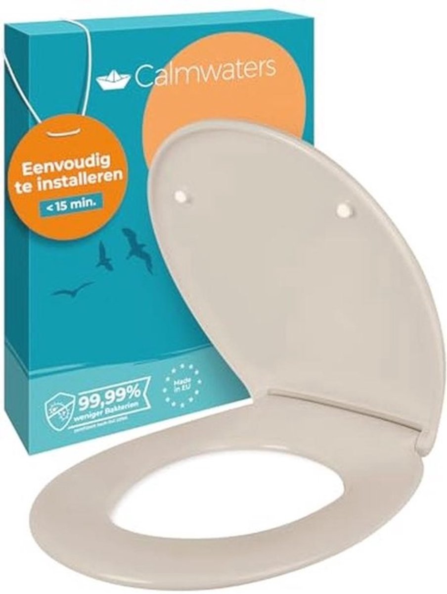 Premium toiletzitting - Soft-close mechanisme - Eenvoudige installatie - Antibacterieel en duurzaam