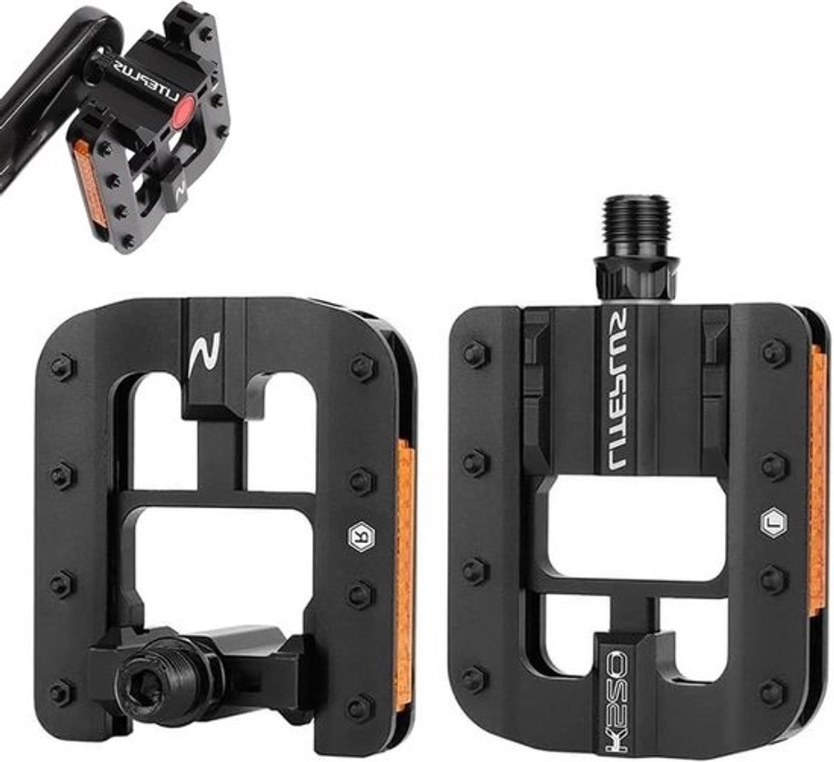 Vouwbare fietspedalen aluminium - Veilig en ruimtebesparend voor MTB en racefiets