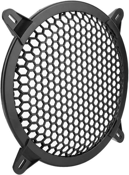 Aqxreight - Speaker Grill Cover, Car Audio Plastic Mesh Cover Woofer Speaker Modification Protect Guard(8 inch) - ShopVlot — afbeelding 3