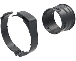 Connection + collar - EasyClip ø160 Aldes - 11033016 - ShopVlot
