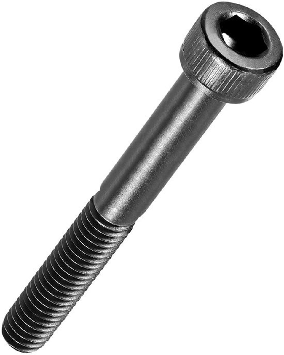 Cilinderkopschroeven - Binnenzeskantschroeven - Voor machinebouw - Hoogsterktestaal - M6-1 x 50 mm - Zwart