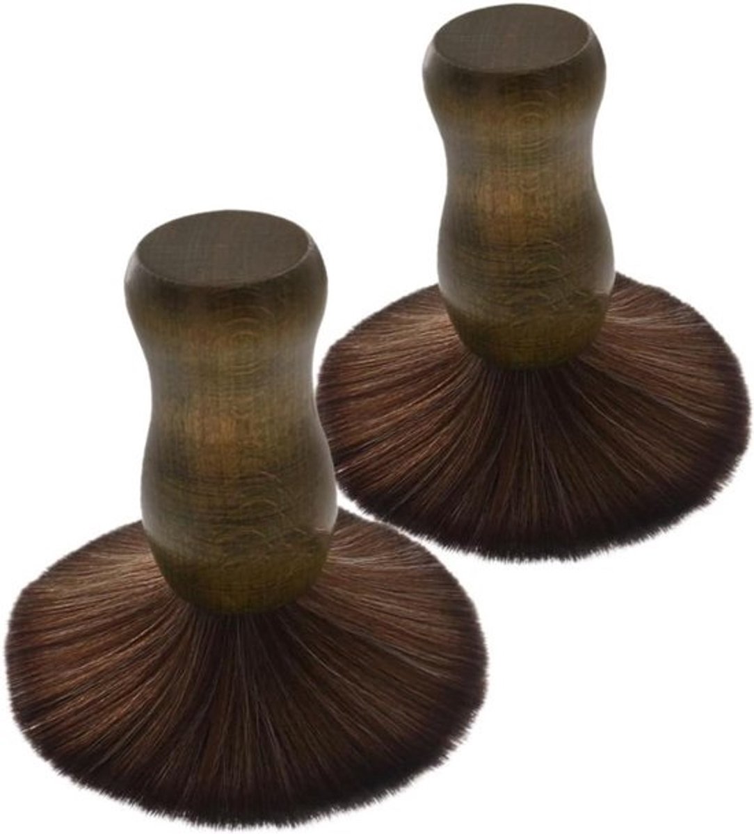Platenreinigingsset - Naaldborstel - Voor vinylonderhoud - Beschermende borstelharen - 2 stuks - Multicolor