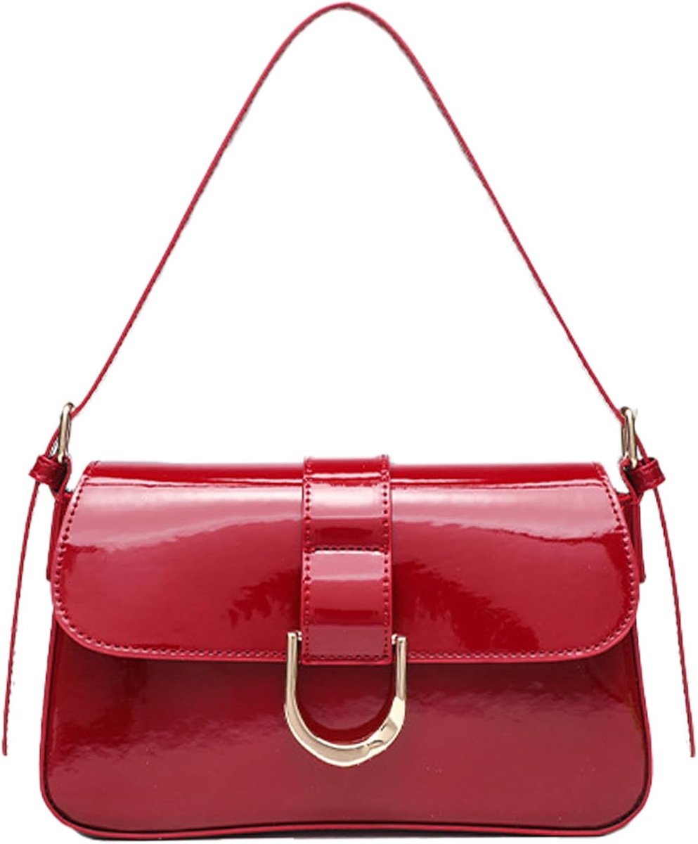 Elegante Dames Clutch Schoudertas van Leer met Verstelbare Band - Stijlvolle Handtas voor Avondjes Uit en Dagelijks Gebruik