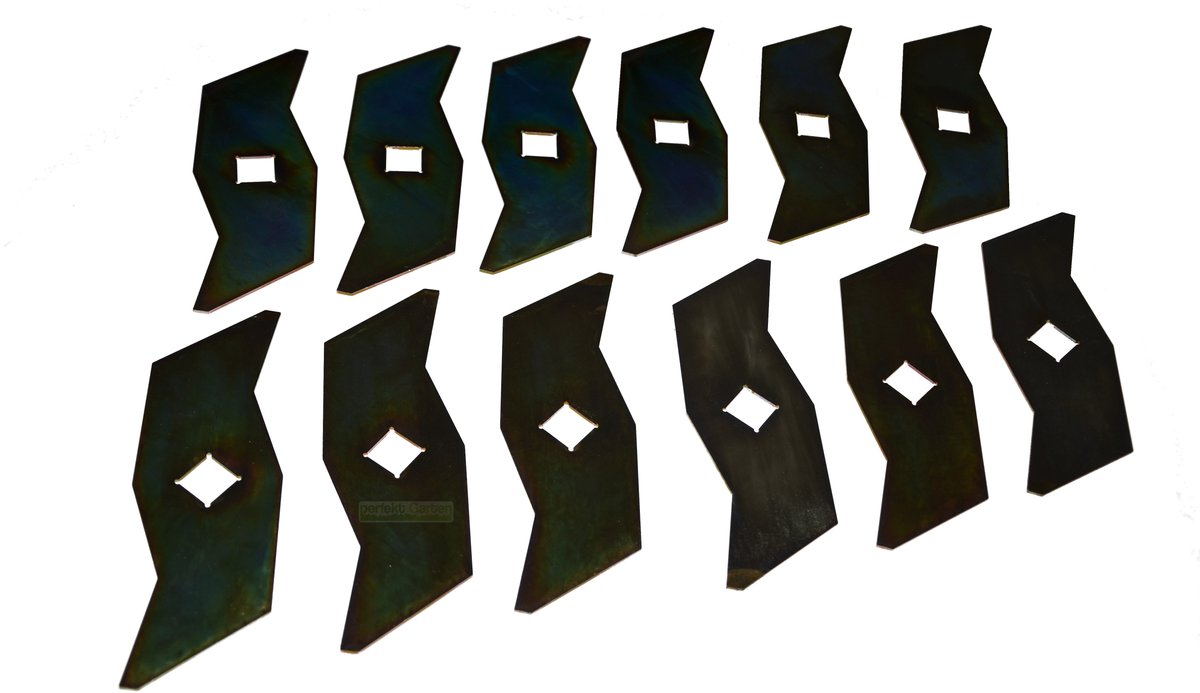 Verticuteermes van 12 x 15,5 cm voor de Power Line 3800VB, Top Garden 4000E en Grüne Welle
