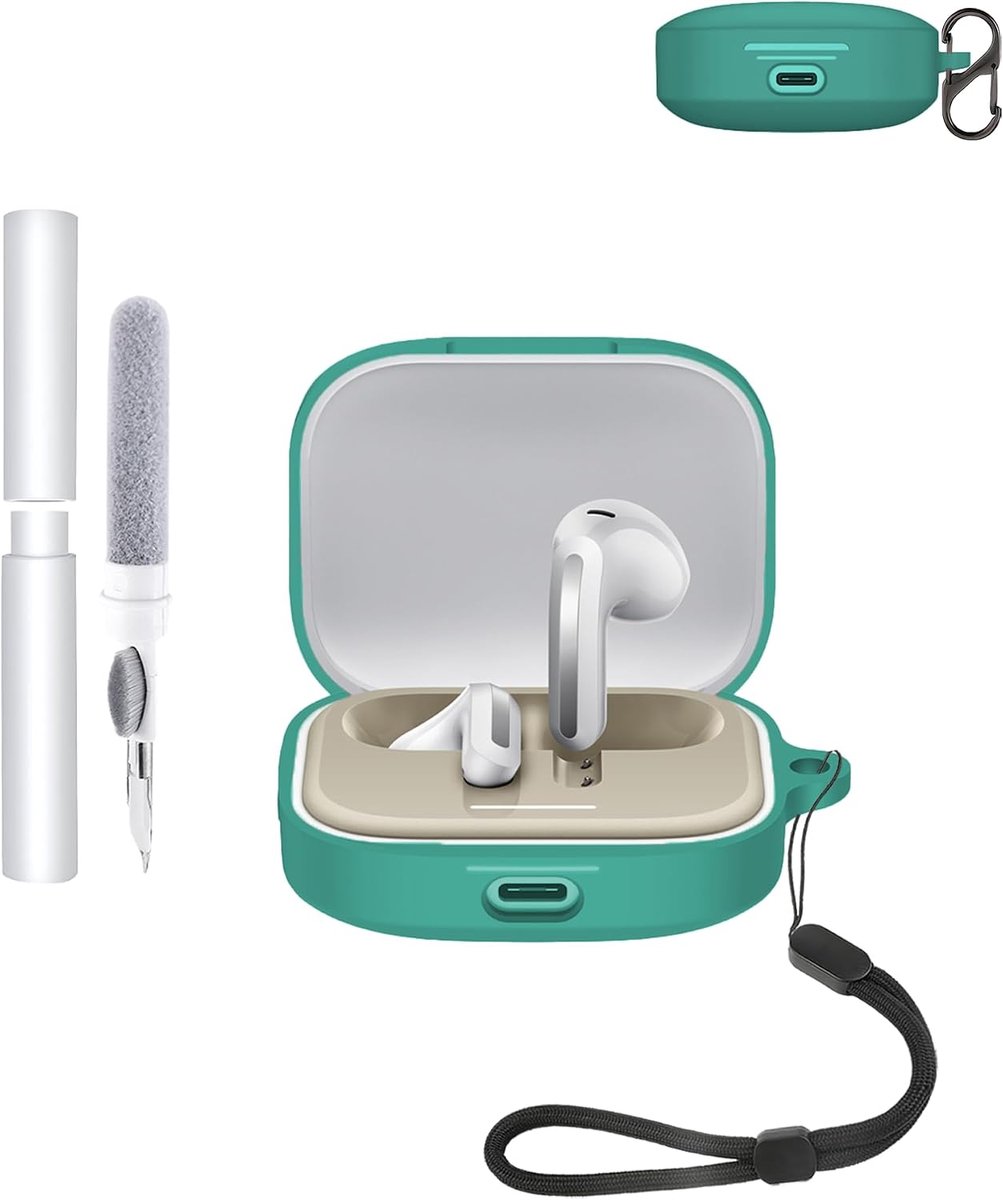 Beschermhoes voor Redmi buds 6 oordopjes - duurzaam en Bluetooth-oortelefoonhoesje met nauwkeurige gaten en oplaadcompatibiliteit - schokbestendig, comfortabel aanvoelend