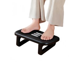 Ergonomische voetensteun onder het bureau met massagefunctie, antislip voetsteun tegen been-, knie- en rugpijn, praktisch voor thuiskantoor, kantoor en reizen