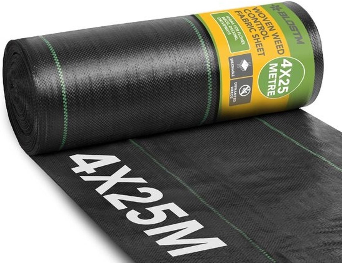 Tuinmembraan onkruidbestrijding Heavy Duty - Grote rol voor grind en gras