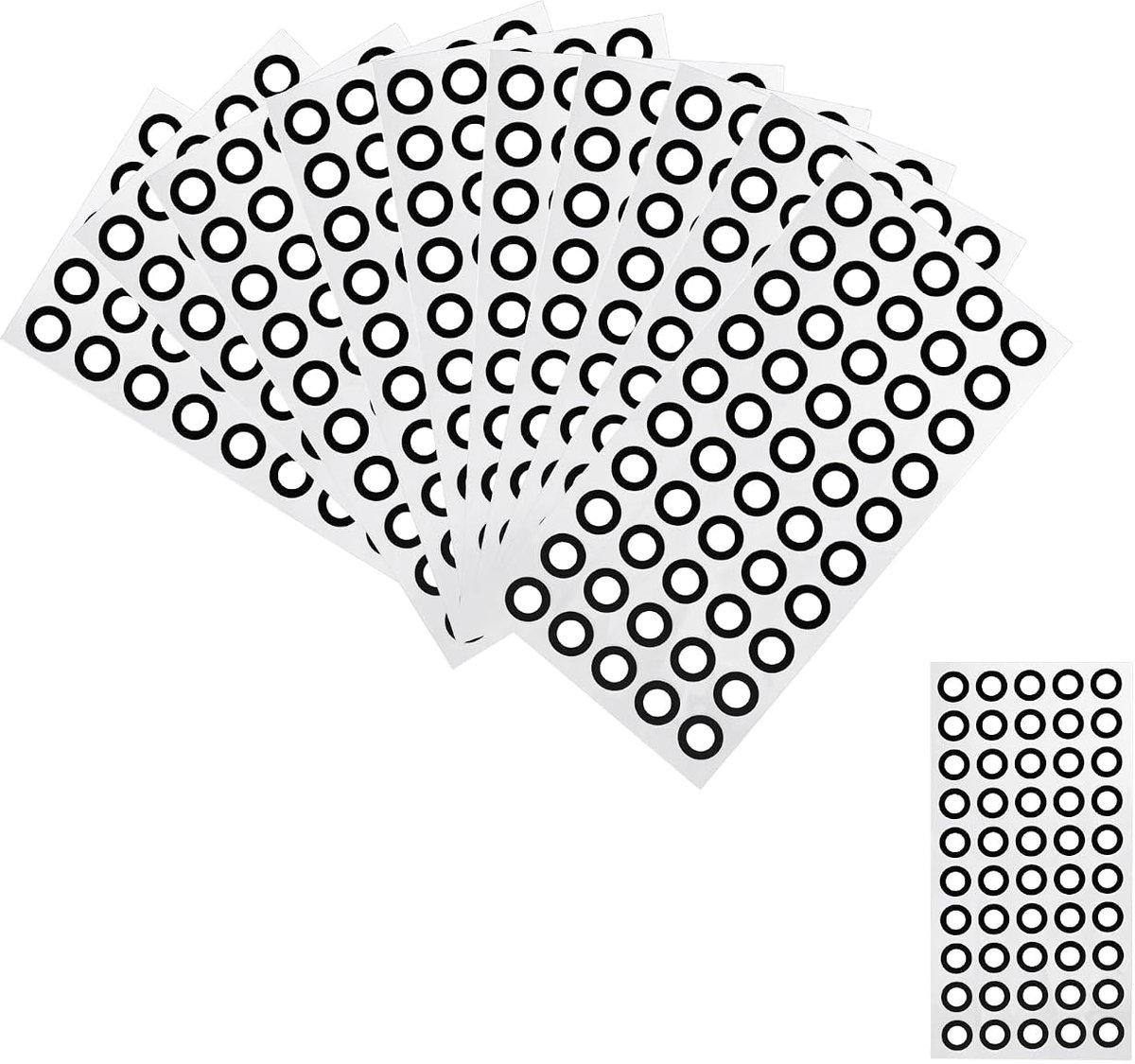 10mm 3D Scanning Markers, High Reflectivity Reference Point Stickers for 3D Scanner, Scanning Dots, 500 Points