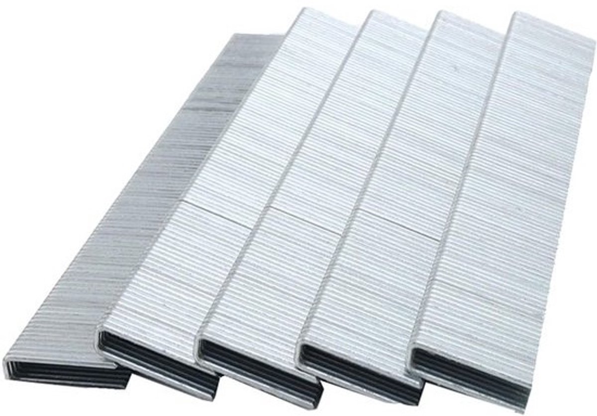 Smalle Kroon Nietjes 7/32" (3/4 Inch) - 1280 Stuks Gegalvaniseerd voor Elektrisch Nietapparaat