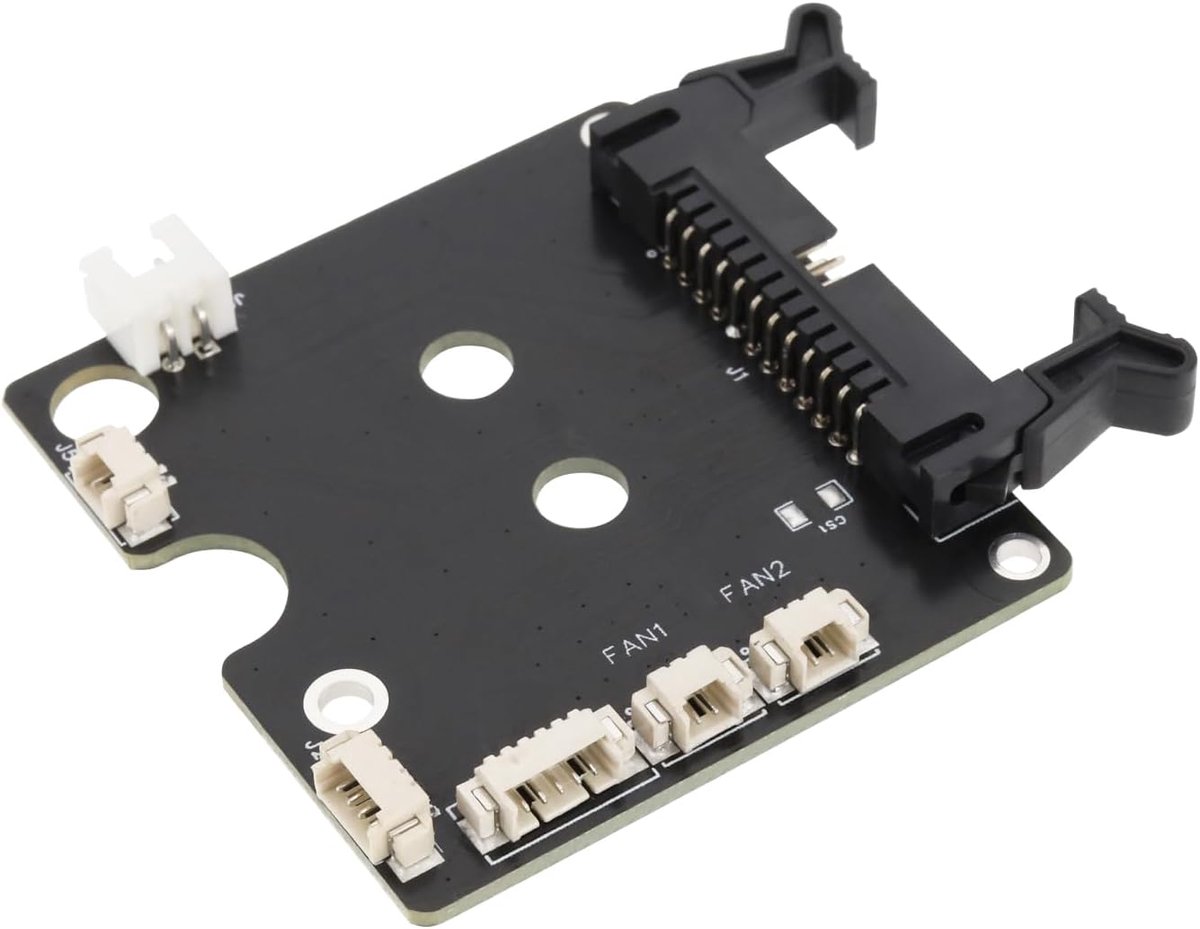 Lord of the Tools 3D-printer Hot End Nozzle Adapter Board Extruder Breakout Module Compatibel met Creality Ender 3 S1 Ender 3 S1 Plus 3D Printer Accessoires