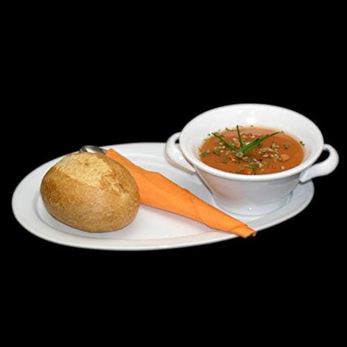Porzellan ACC 05 FA2 Soepset "Vario" 0,35 l met MP 160, wit, 27,5 x 17,5 x 7 cm, serveerset Mp