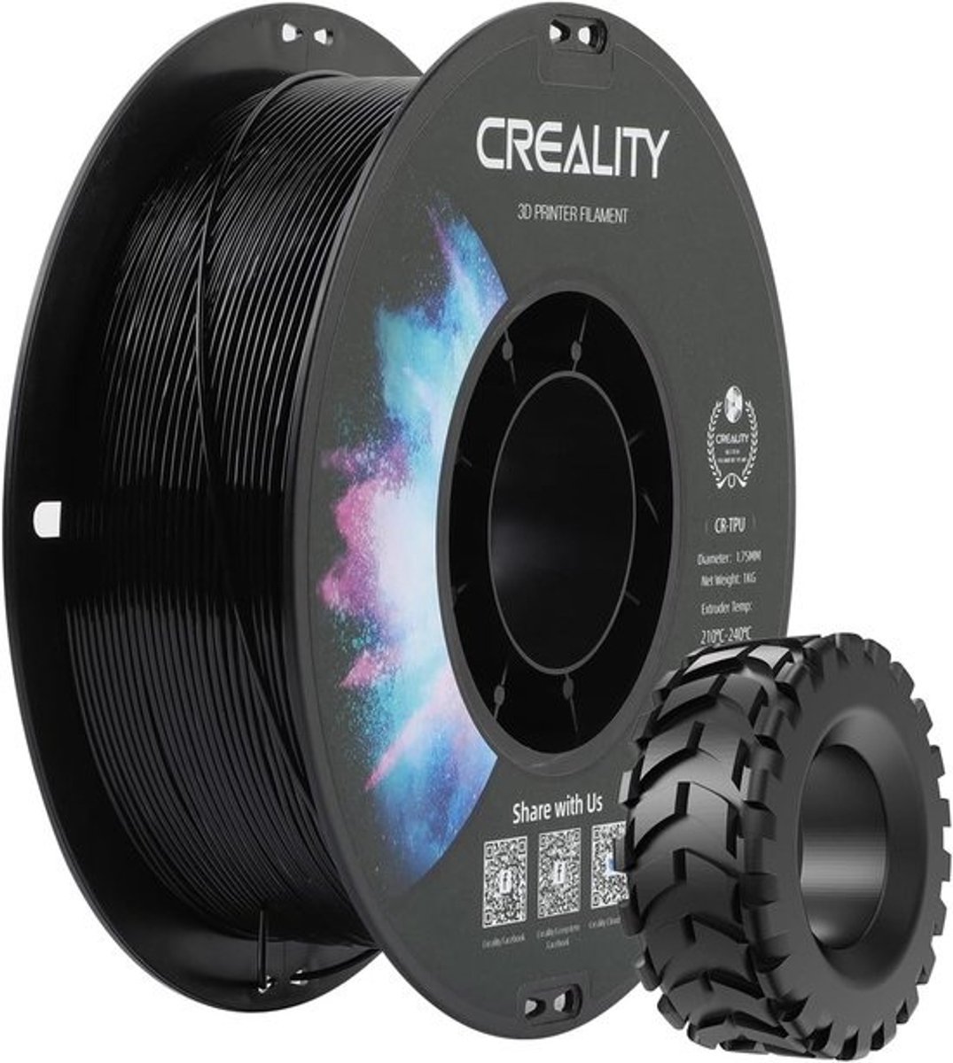 Solidchoice - TPU Filament 1.75 mm voor 3D Printen