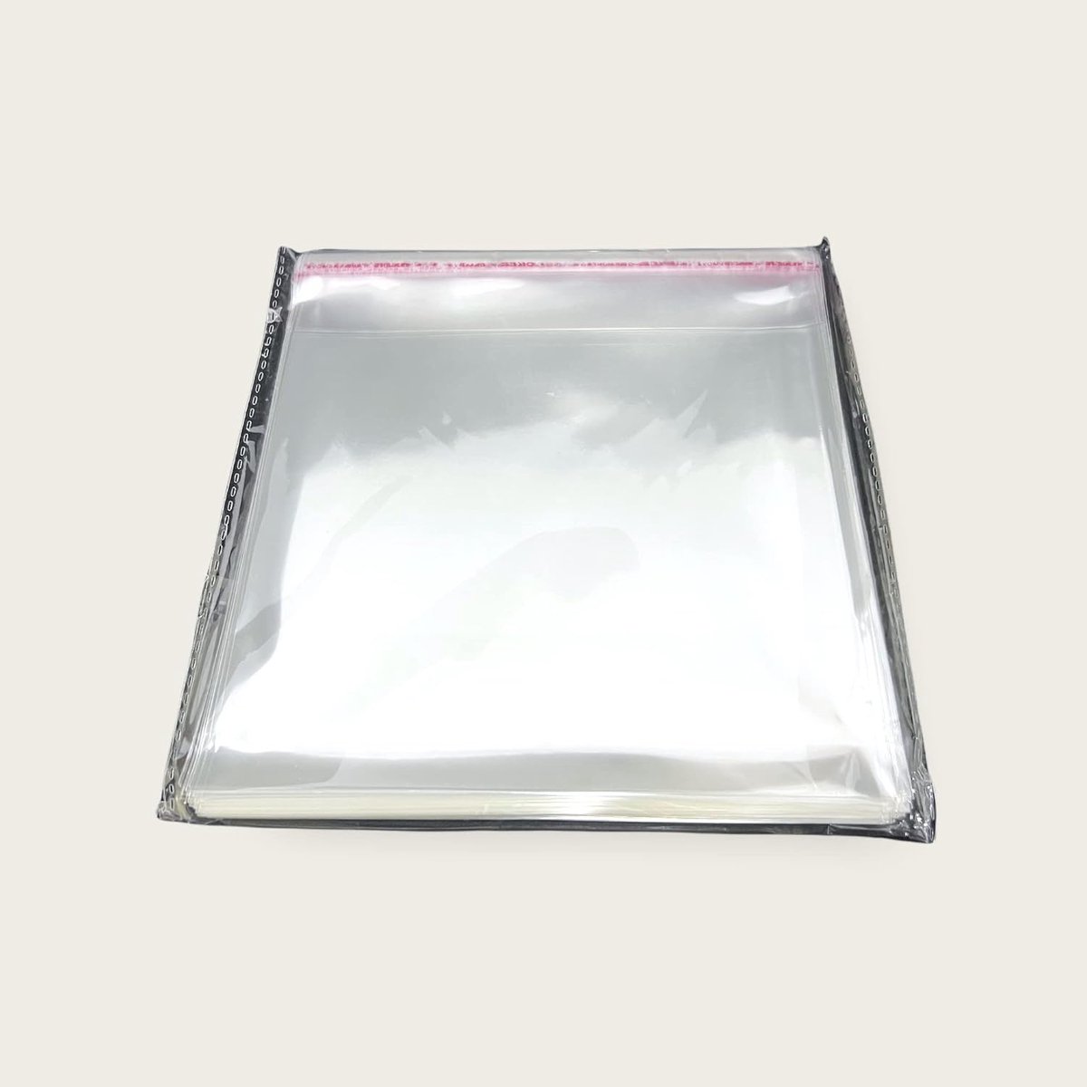 Dailygoods- CD Hoesjes 100 x - OPP Opbergmap - Resealable Hoezen - Bescherming tegen Krassen - Duurzaam Plastic - Voor Standaard CD Dozen - CD Covers
