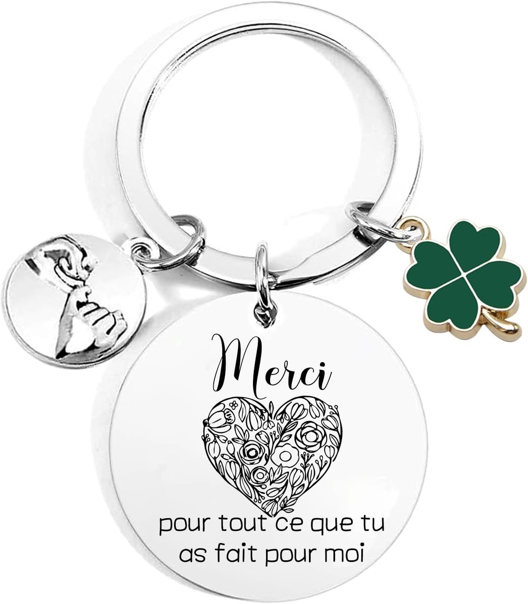 bedankt sleutelhanger personaliseerbaar voor Nanny, vriendin, leraar, collega, dokter, mama, papa, verpleegster, origineel idee voor dames, heren, Kerstmis, sleutelhanger, bedankcadeau
