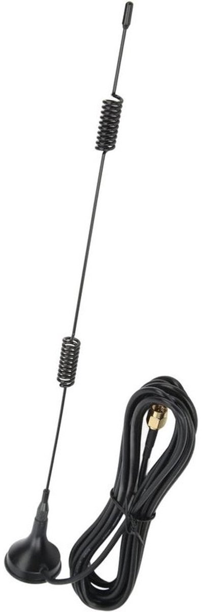 Radioantenne Koper - 5G Antenne Router - Signaal Verbeteren - 15DBI High Gain - 3 meter kabel - Rood