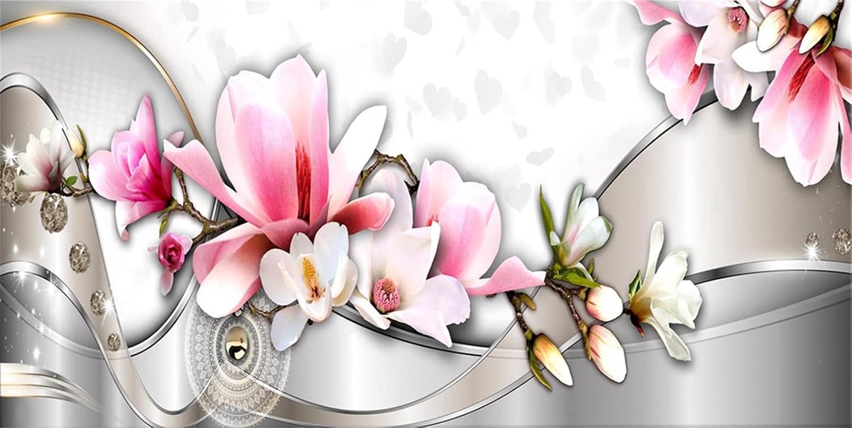 Schilderij roze orchidee, grote diamant schilderij op cijfers voor volwassenen 90x180cm/36x72inch, Crystal Art volledige ronde boor borduurwerk kits, kinderen 5D diamant kunst ambachten voor thuis kamer decor