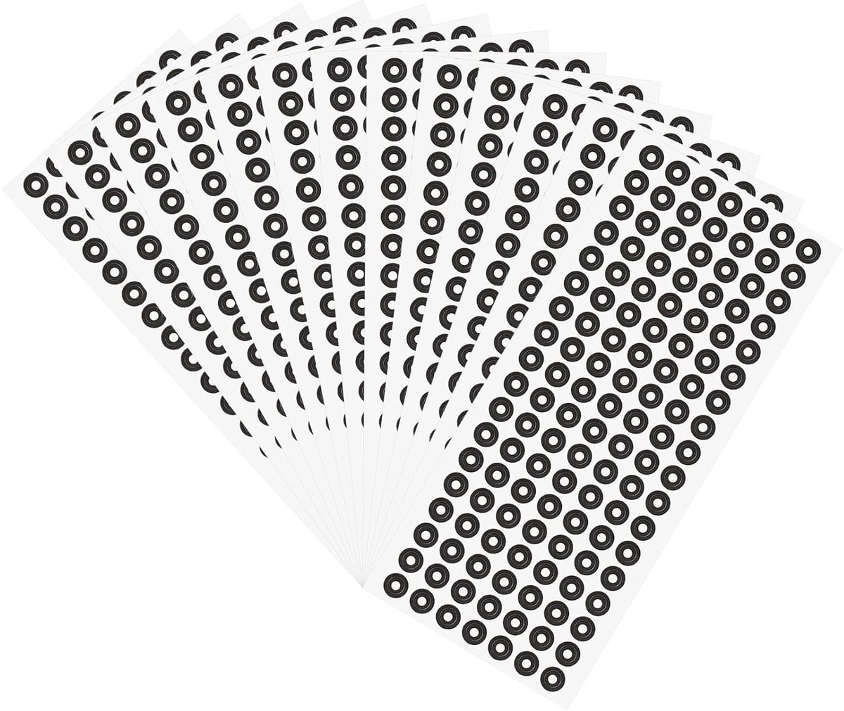1750 stuks 3D-scanner-markers 2 mm voor 3D-scanners, 3D-tracking-referentiepuntenmelder, 3D-doel, diffuse reflectiemarkers voor 3D-scanners en optische tracking