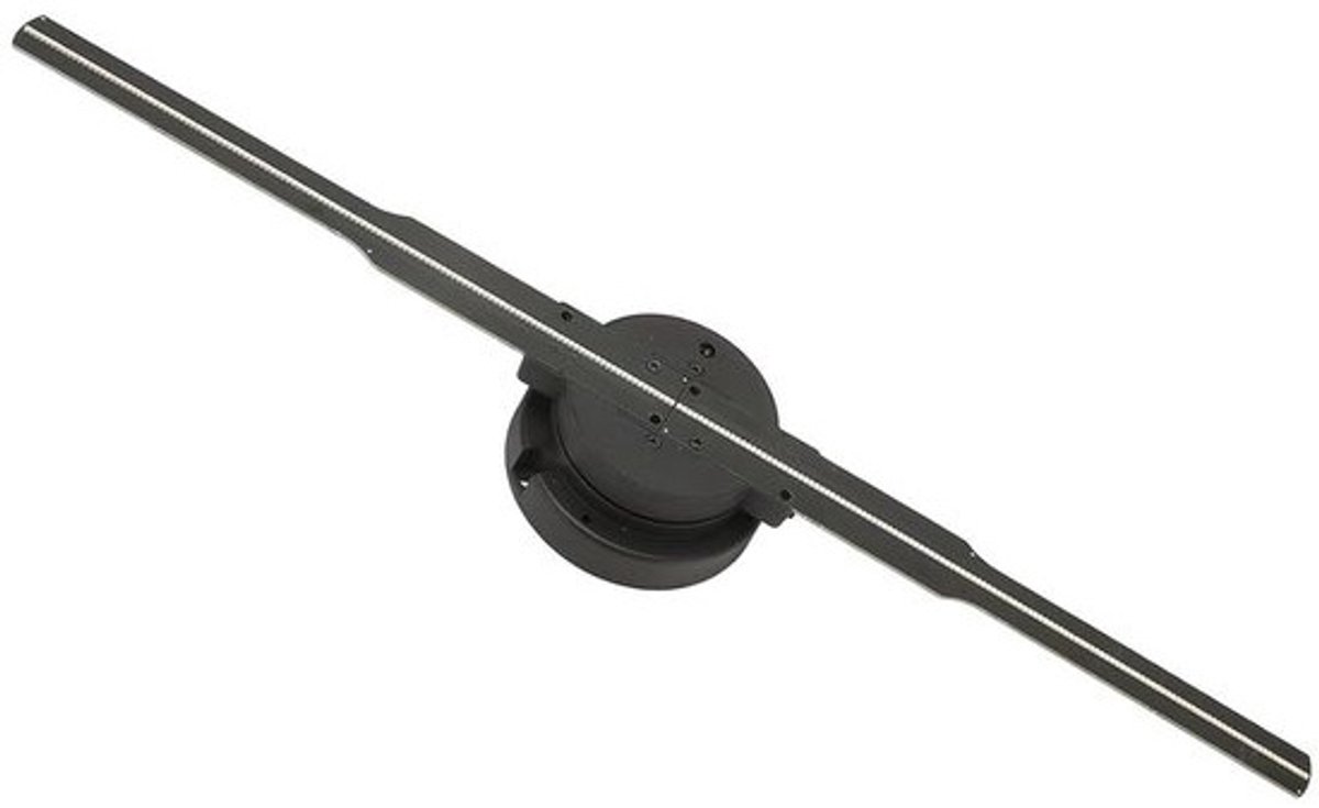 Holografisch Display - 3D Projector - Evenementen Promotie - Hoge Resolutie Beeld - 41.5 cm Diameter - Zwart