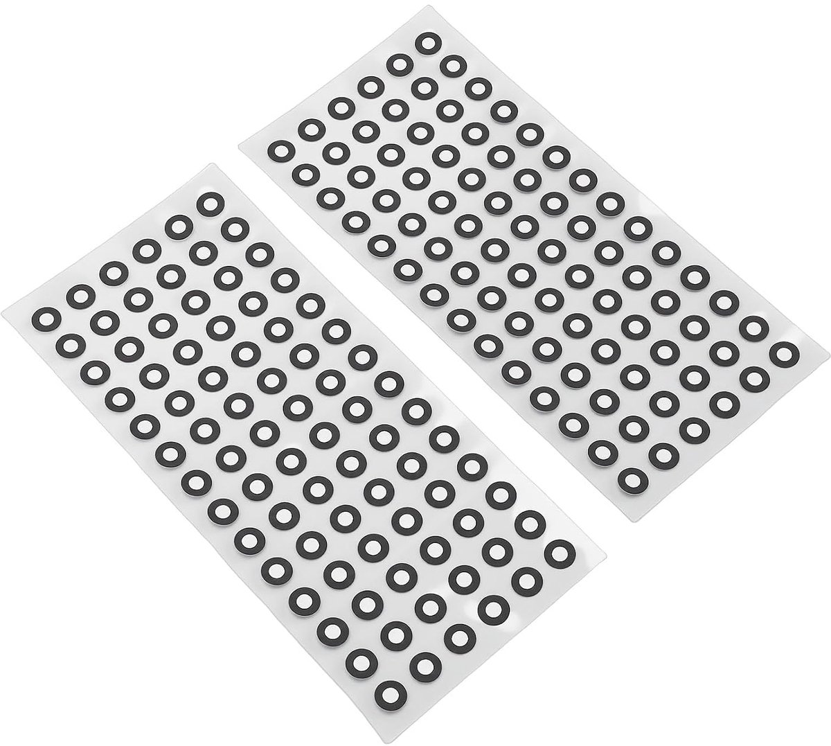 3D-scanmarkeringen, 1680 Stuks Hoogreflecterende Trackingpunten, Binnendiameter 3 Mm Buitendiameter 6 Mm Markeringspunten voor 3D-scanners, Ideaal voor Motion Reverse Engineering en Inspectie