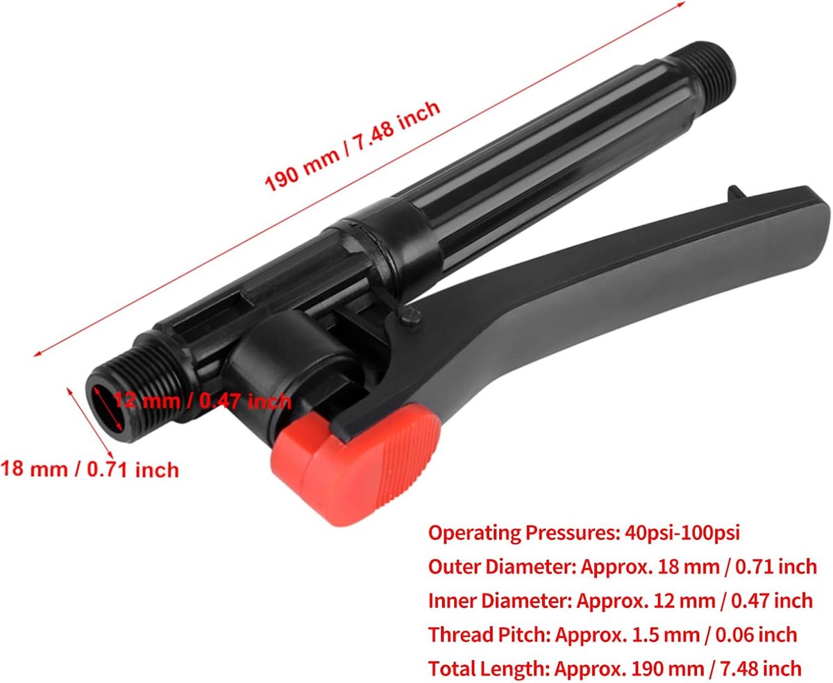 Sproeierhandvat Trigger Tuinsproeierhandgreep