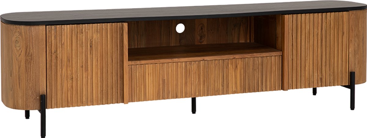 Tower Living Palazzo - TV stand 2 drs. 2 drws. - 200 Naturel