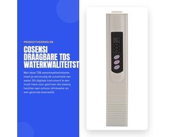 Dailygoods - Draagbare TDS Waterkwaliteitstester voor Schone Watermetingen