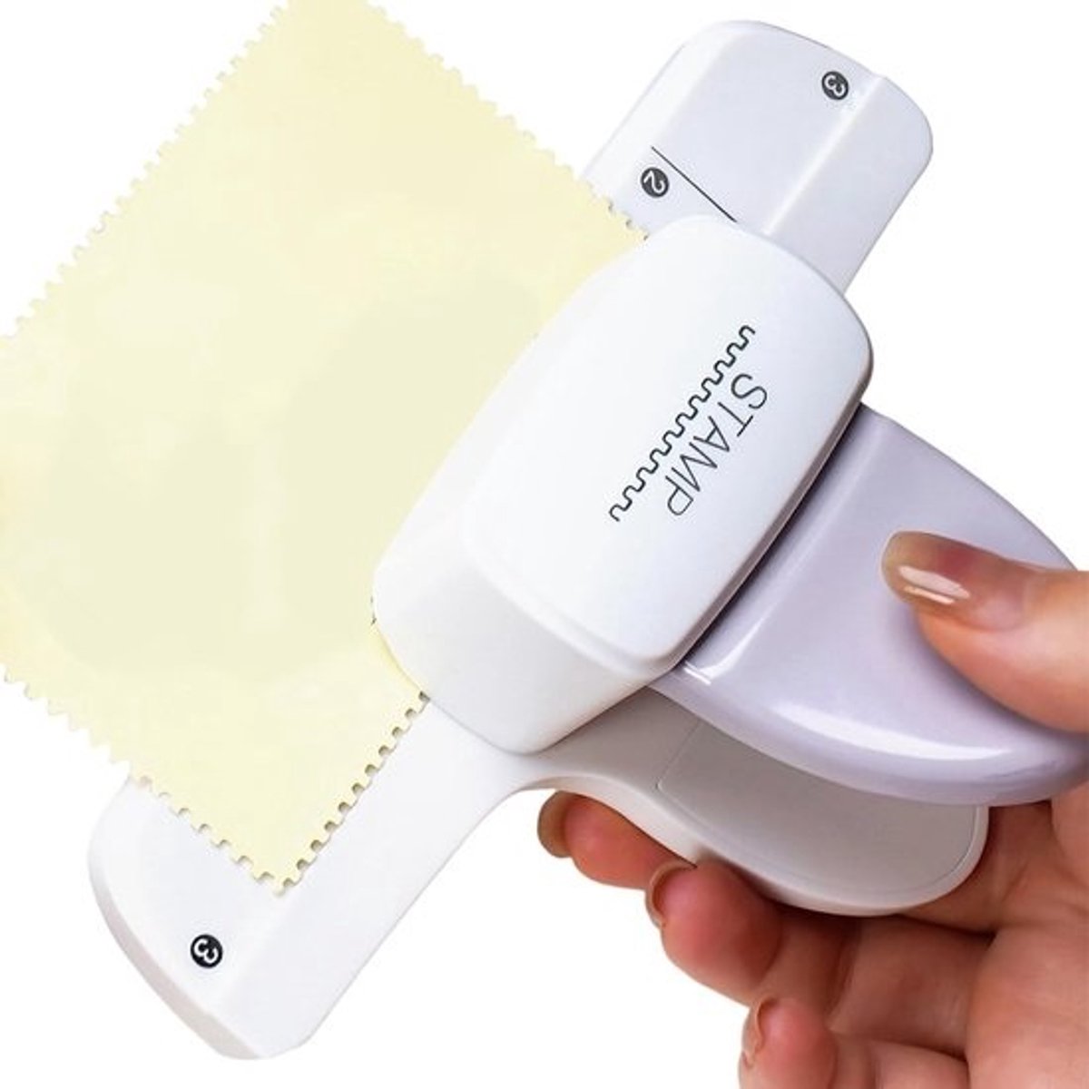Stansmachine - Papier Snijder - Kaarten Maken - Precisie Metaal Kern - 16x9.2x6cm - Grijs