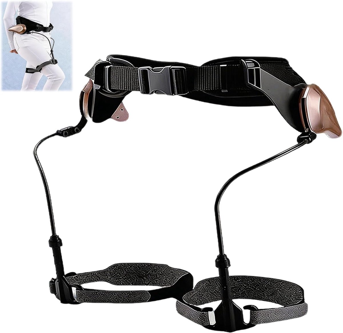 Loophulpmiddelen, verstelbare bionische beenrevalidatie ondersteuningsapparaat, 3-traps krachtloopper, bionische exoskeletbenen, loophulpmiddelen voor ouderen en volwassenen