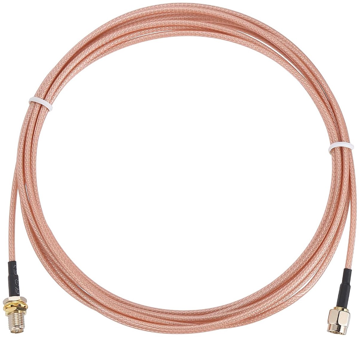 Antenneverlengkabel, 3 m, SMA mannelijk, binnengat naar vrouwelijk, binnenpin, RG316, coaxkabel, laag verlies, extender voor 0-6G netwerksysteem, antennes, radio WLAN