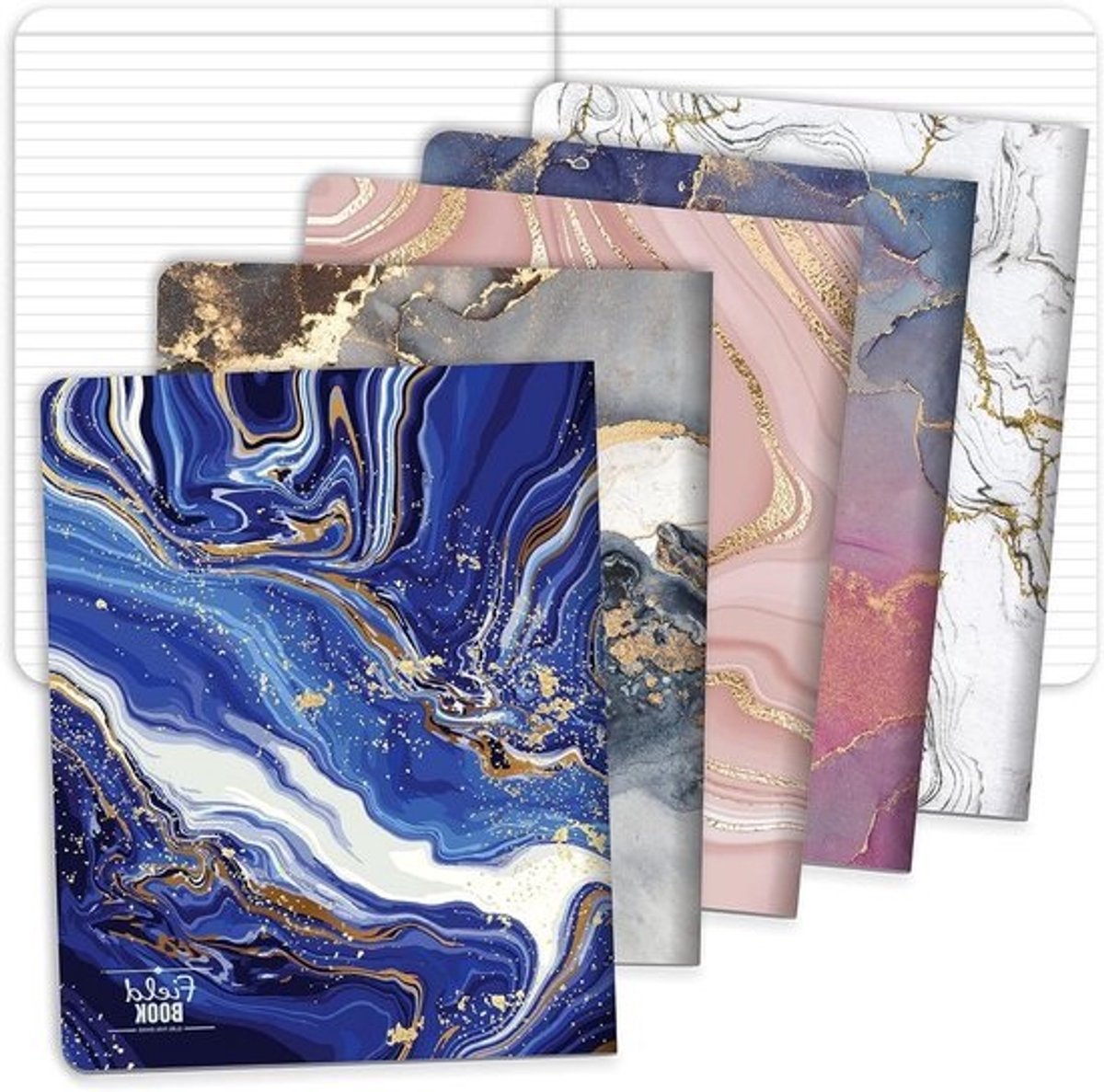 Notitieboekjes - Schriftjes Lijn - Maken aantekeningen - Kantoor product - 5 stuks - Lijn