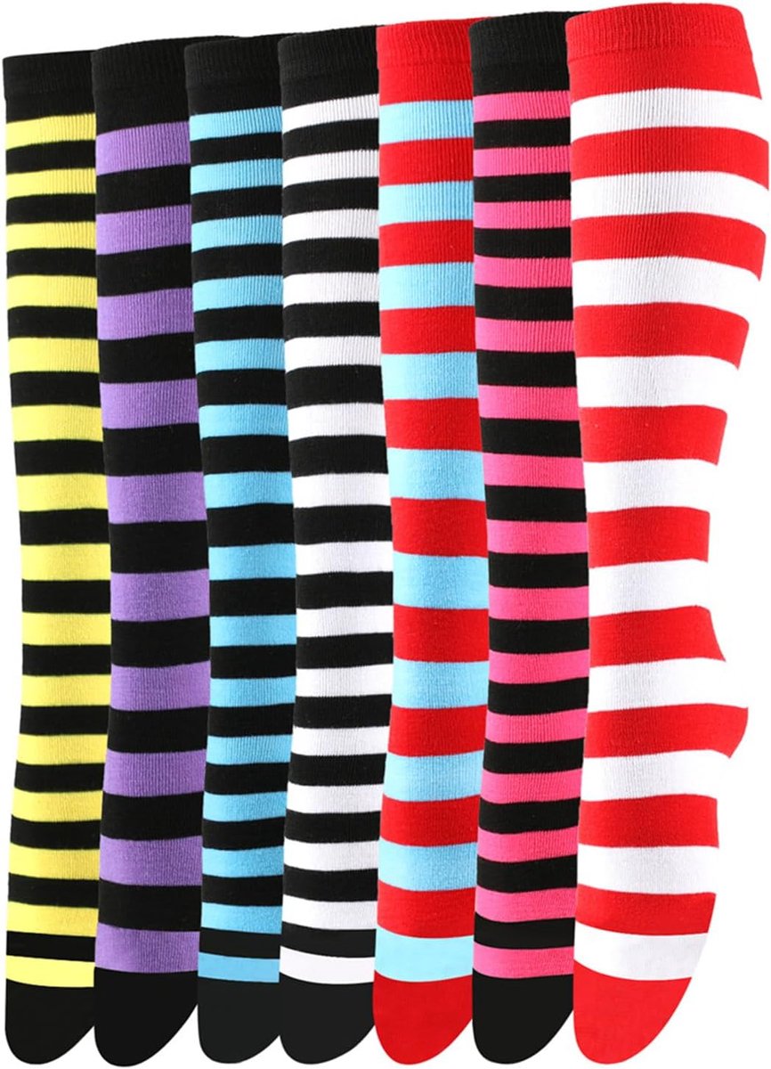 Bela Womens Knee High Socks 8V302 I, zwart, één maat
