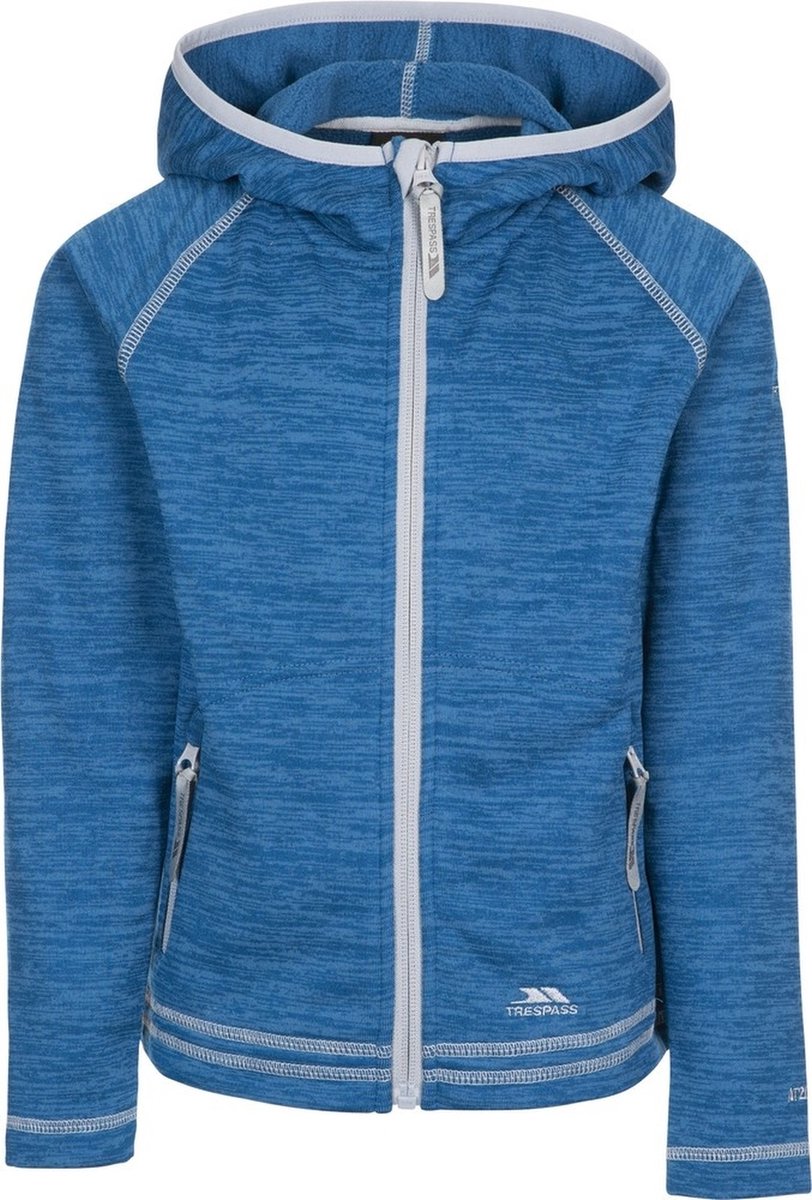 Trespass kinderfleecejas/fleecepullover Goodness - Meisjesfleece At200 Cosmic Blue