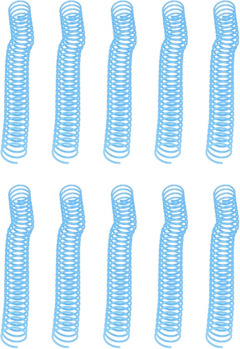 spoel met grote capaciteit, mooie kleur 10 stuks per kant (blauw)
