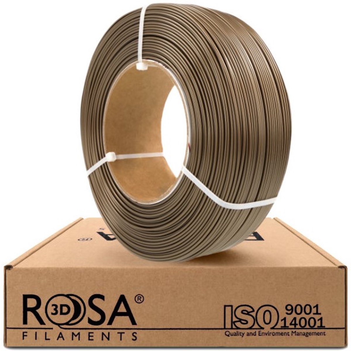 Rosa3D PET-G pearl Goud 1,75 mm 1 kg Refill Filament