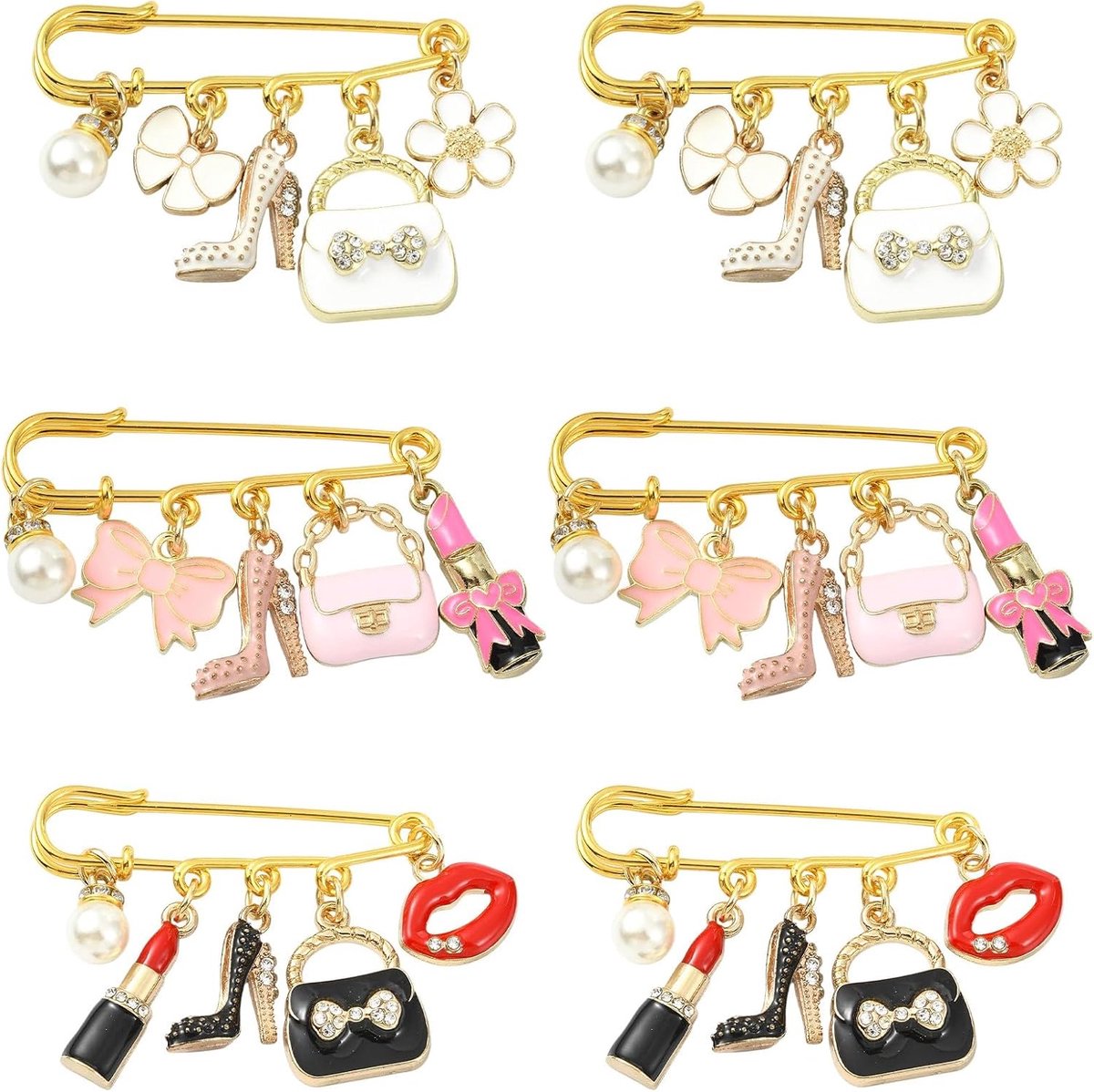 Pin Badges Emaille Strass Broche Reversspeldjes Voor Rugzakken Kleding Hoed Tas Decoratieve Craft Rugzakken Clips Bevestigingsmiddelen