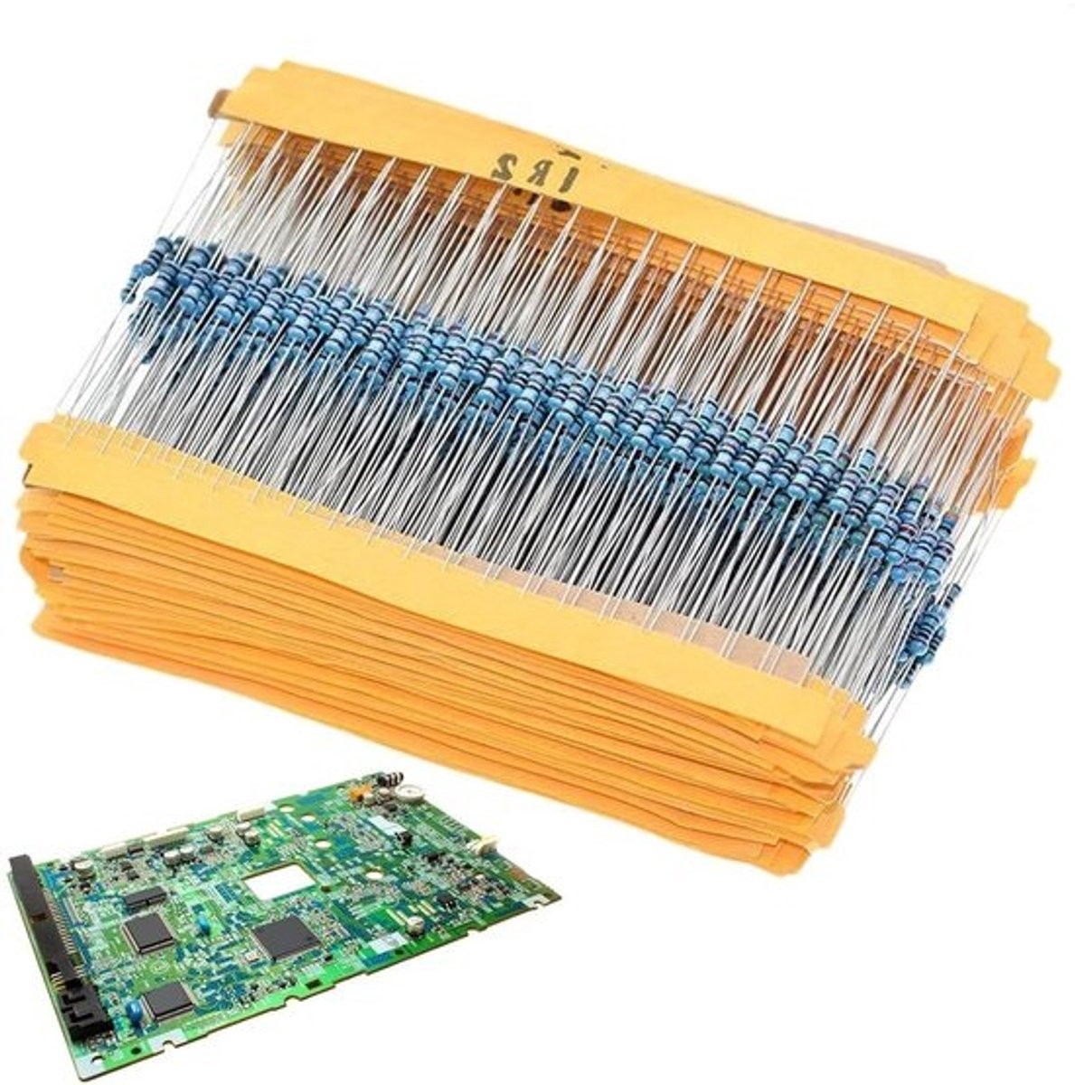 Weerstand Kit - Weerstand Set - Elektronica Reparatie - Metalen Film - 600 Stuks - Niet van toepassing