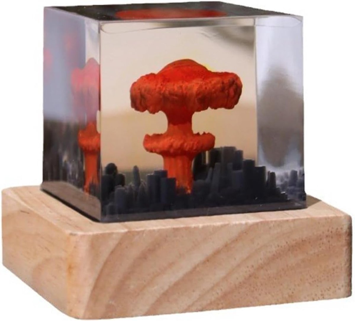 Dailygoods - Creatieve Paddenstoelwolk Kristallen Ornamenten