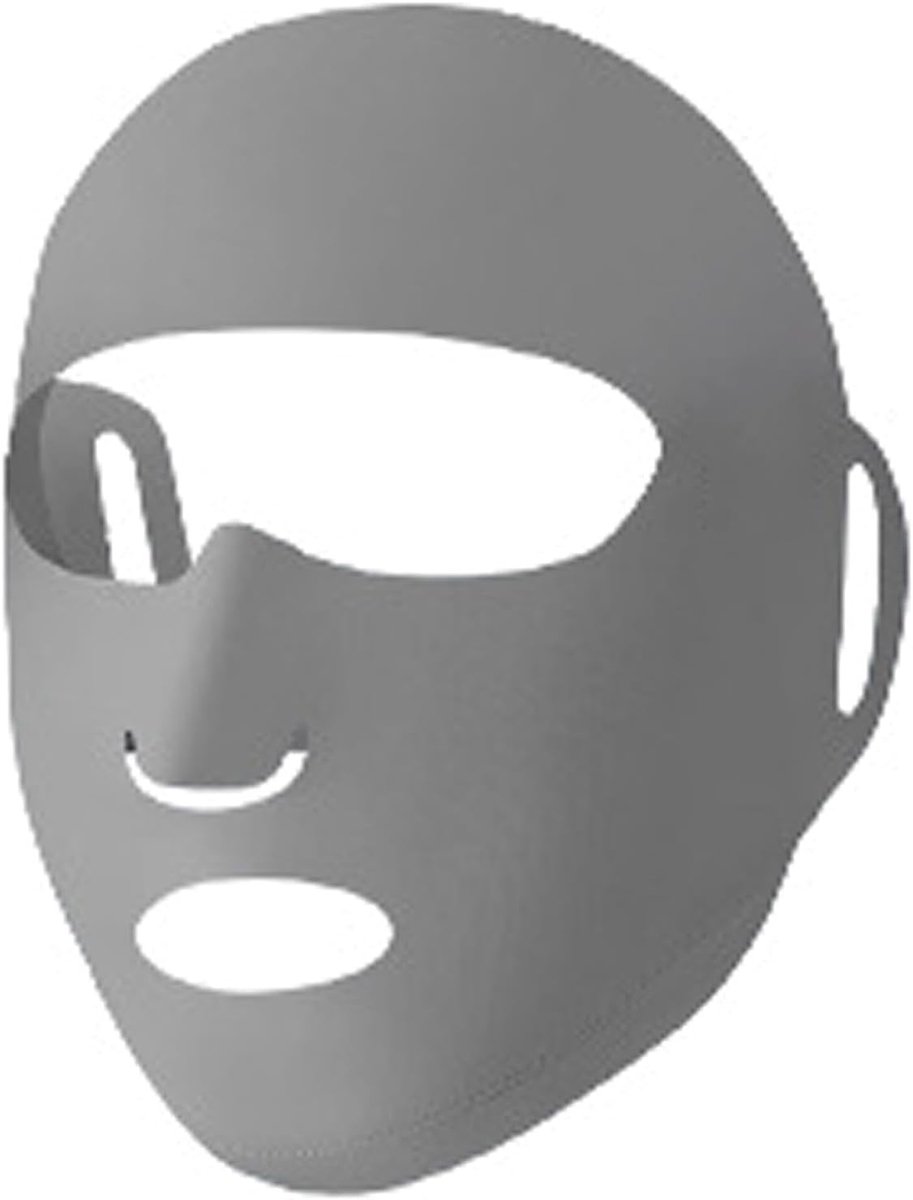 Gezichtsmasker van ijszijde, ademende zonwering, verkoelend anti-uv-design, comfortabele pasvorm met oorlus, 9 cm, voor dames en heren, sporters, vissen, wandelen, fietsen