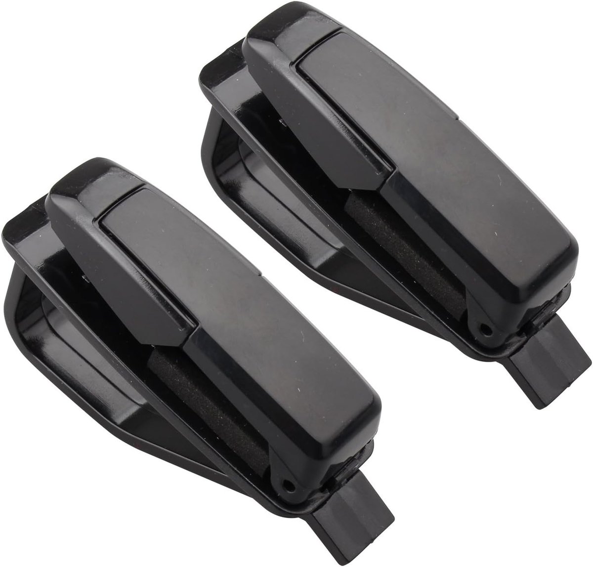 2 stks Auto Bril Houder, Zon Visor Clip Bril Houder, Zonneglas Houder met Ticket Card Clip Auto Voertuig Accessoires